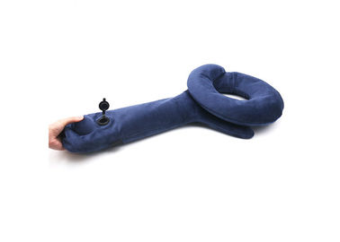 bufanda inflable de la almohada del rollo del cuello del sueño relajante de la almohada del viaje del superventas del Amazonas para el resto proveedor
