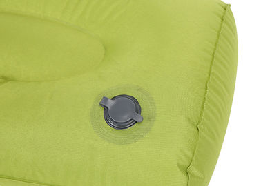 Certificación inflable de la forma CGS del cuadrado del color verde de la almohada del viaje del cuello proveedor