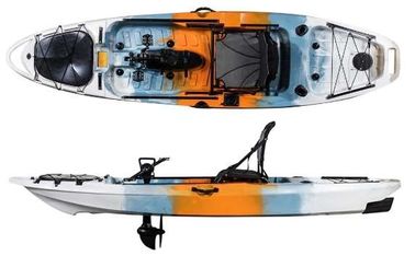Kajak el 10FT para los adultos, larga vida de la pesca Seat del pedal material de LLDPE pequeño proveedor