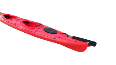 Barco modificado para requisitos particulares del kajak de la pesca de la persona del plástico 2 con el tamaño de los 5.6m para el adulto proveedor