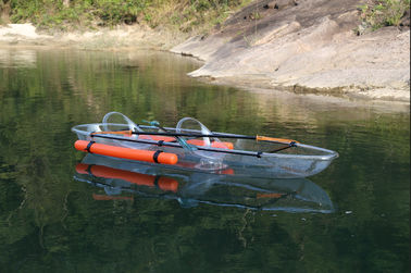 Casco transparente del polietileno del kajak 3392*942*369 de la canoa del esquí inferior claro de la resaca proveedor