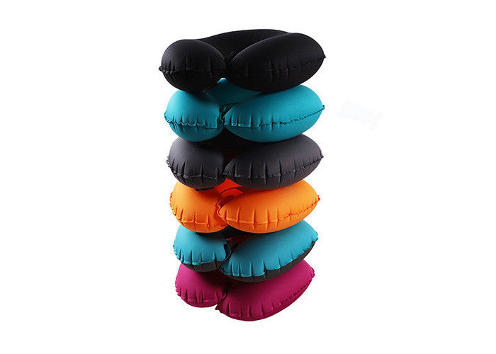 Almohada inflable colorida del cuello, dispersión en forma de &quot;U&quot; de la presión de la almohada del cuello proveedor