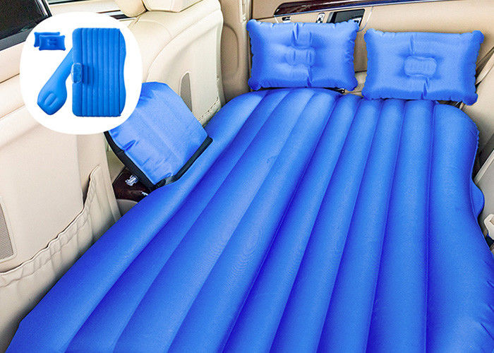 Colchón inflable azul del embarazo de la cama de aire, cama de coche inflable para Seat trasero proveedor
